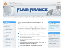 Tablet Screenshot of flairfinance.com